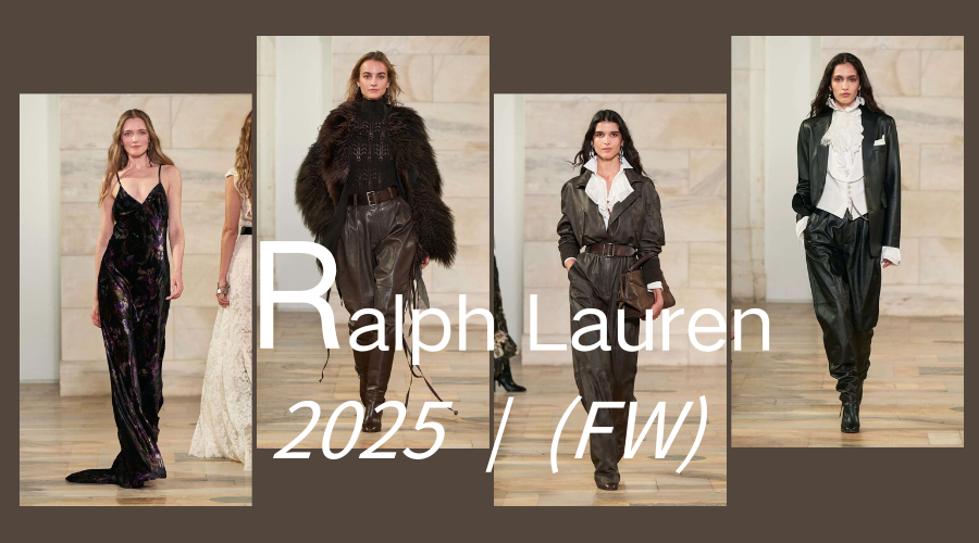 时尚服装设计：Ralph Lauren 2025 秋冬系列